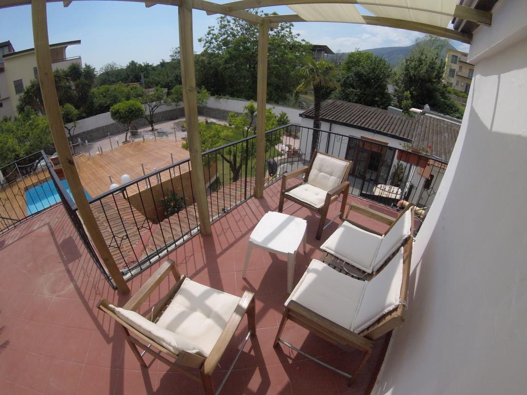 Terrazza Sul Vesuvio Con Piscina Villa Terzigno Exterior photo